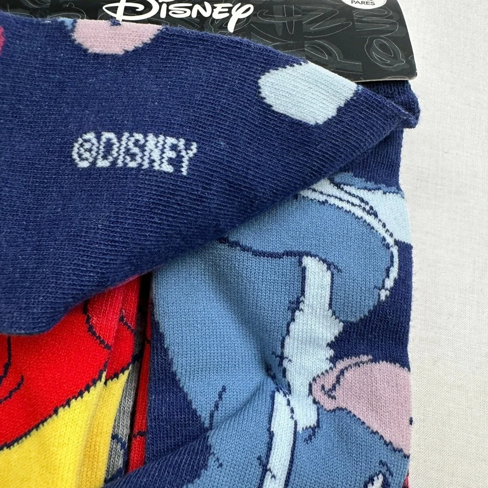 Disney 10 Pair Low Cut Socks Winnie The Pooh‎  Kids 4-10 Pack